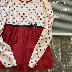 Matilda Jane Multicolor Polka Dot Dress